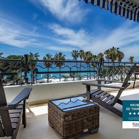 Cannes Croisette Superbe 3P Front De Mer Zewnętrze zdjęcie
